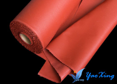 Rotes silikonumhülltes Fiberglas-Gewebe für Feuer-Vorhang und flexibles Gelenk