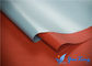 Roter Silikonkautschuk beschichtete Fiberglas-Gewebe für Rauch-Vorhang-und Feuer-Decken