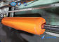 Machen Sie 0.8mm Orangen-silikonumhüllte Fiberglas-Alterungsbeständigkeit für U-Bahn feuerfest