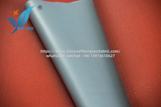 Feuerdichtes Silicone überzogenes Glasfasergewebe 0,3 mm Doppelseite