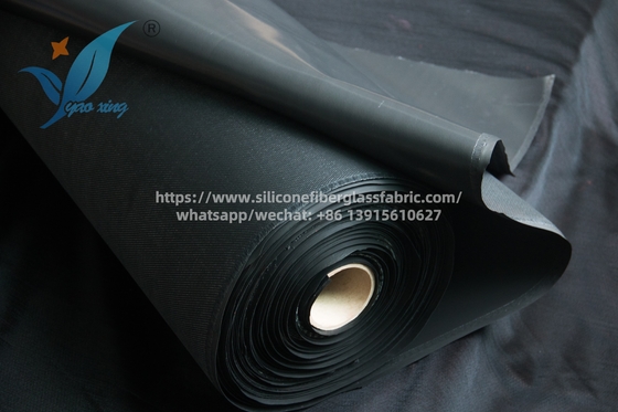 1 mm Silikon Gummi überzogen Glasfaser Schweißdecke Feuerdichte Stoff