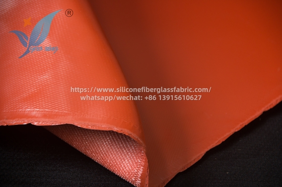 Einseitige Wärmedämmung aus Silicone überzogenem Glasfaser
