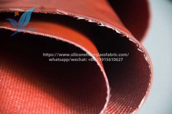 Rot feuerfestes Silicone Stoff 200 Grad Celsius resistent für Industriegehäuse