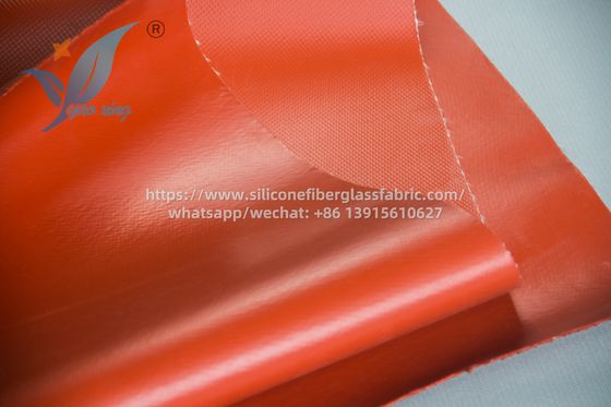 1.5 mm doppelseitiges Gewebe aus Silicone-beschichteter Glasfaser für Kanalanschlüsse
