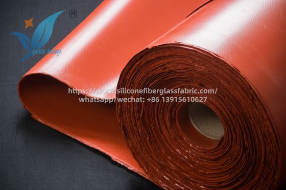 Feuerdichtes, mit Silicone beschichtetes Glasfasergewebe für Feuertüren