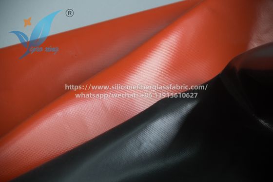 0.4mm feuerfeste Vorhangsstoffe mit Silikonbeschichtung