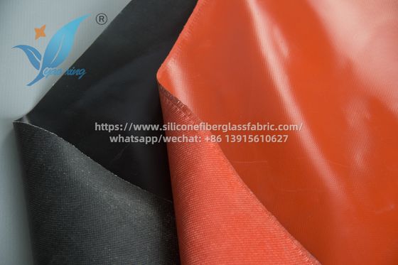 0.4mm feuerfeste Vorhangsstoffe mit Silikonbeschichtung