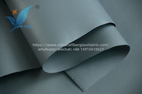 Graue 100m Silicone beschichtet Glasfaser Stoffdämmstoff