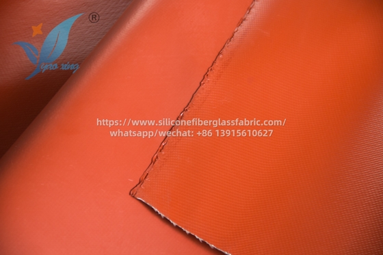 Hochtemperatur-Silikon-beschichtetes Glasfasergewebe -40°C bis 200°C