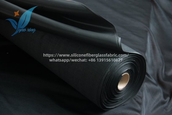 1000mm Silikonbeschichtetes Glasfasergewebe -40 bis 200°C hitzebeständig