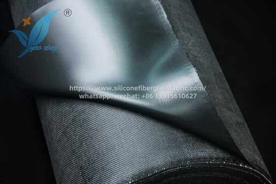 Zertifiziertes 1,2 mm Anti-statisches Glasfaser-Silicon-Gewebe zur Isolierung von Thermoanlagen
