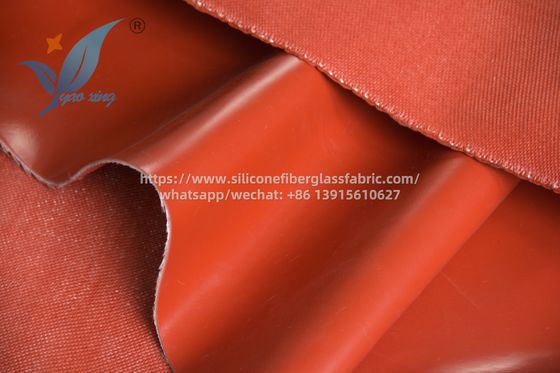 Rot feuerfestes Silicone Stoff 200 Grad Celsius resistent für Industriegehäuse