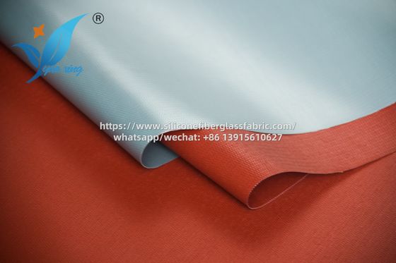 50m Industrie Silicone beschichtet Glasfaser Stoff 200 Grad Celsius resistent Anti-Aging