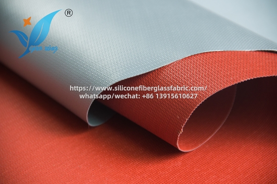 50m Industrie Silicone beschichtet Glasfaser Stoff 200 Grad Celsius resistent Anti-Aging