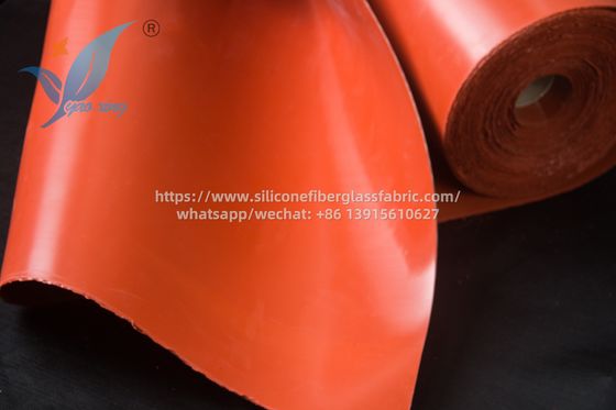 Hochtemperatur-Silikon-beschichtetes Glasfasergewebe -40°C bis 200°C