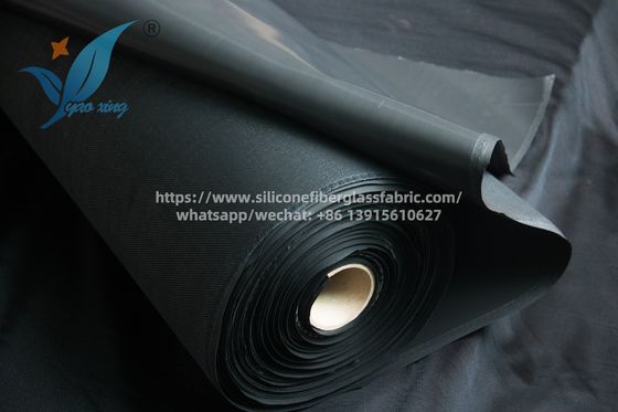 1 mm Silikon Gummi überzogen Glasfaser Schweißdecke Feuerdichte Stoff
