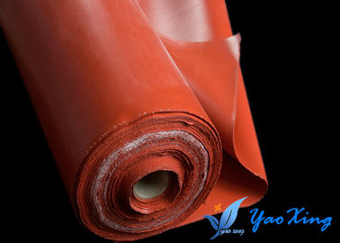 1.5mm feuerfestes silikonumhülltes Fiberglas-Gewebe eins Seiten- und doppelte Seiten