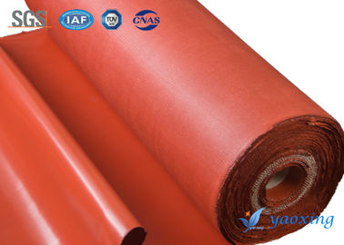 1.2mm machen silikonumhülltes Fiberglas-Gewebe und Alterungsbeständigkeit feuerfest