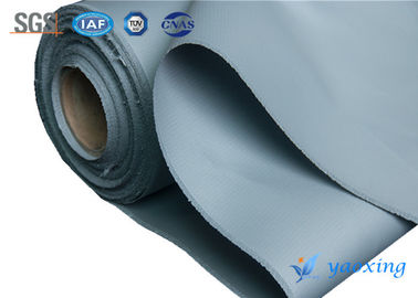Doppelter Seiten-Silikonkautschuk beschichtete Fiberglas-Gewebe mit Grey Color