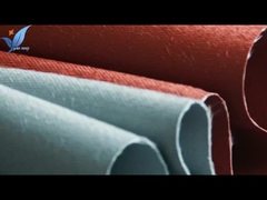 0.4mm starker silikonumhüllter Fiberglas-Stoff für feuerfesten Vorhang