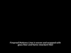 Flammschutzfähiges Stretchgewebe aus Baumwolle für Matratzen