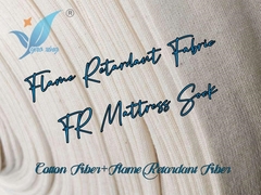 Brandschutz Baumwollstoff Schwamm Matratzenbezug